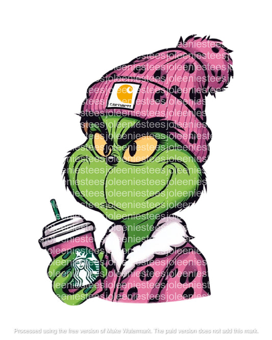 CARHARTT CHEETA STARBUCKS GRINCH