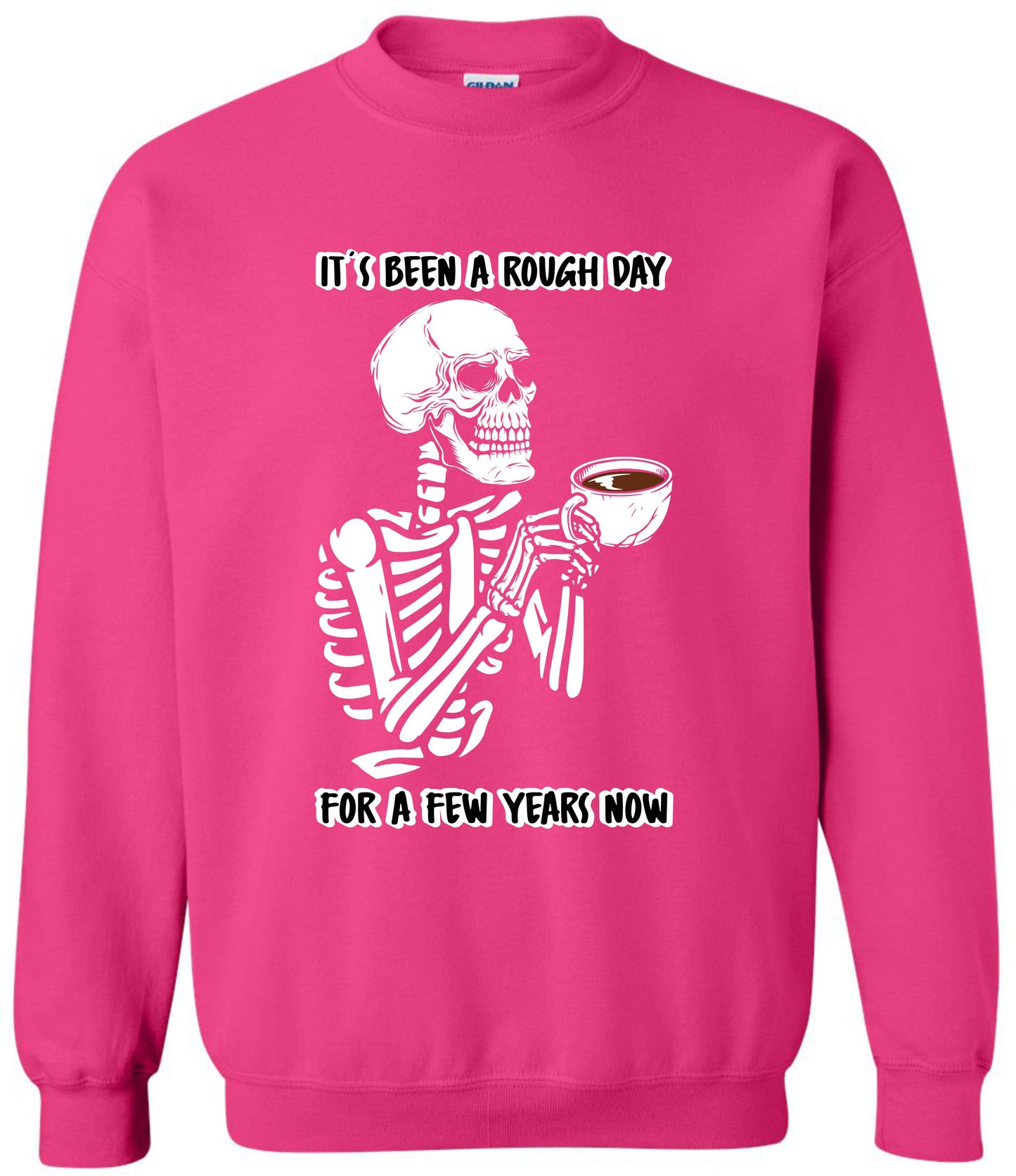 Skeleton Mental Health Crewneck Sweatshirts